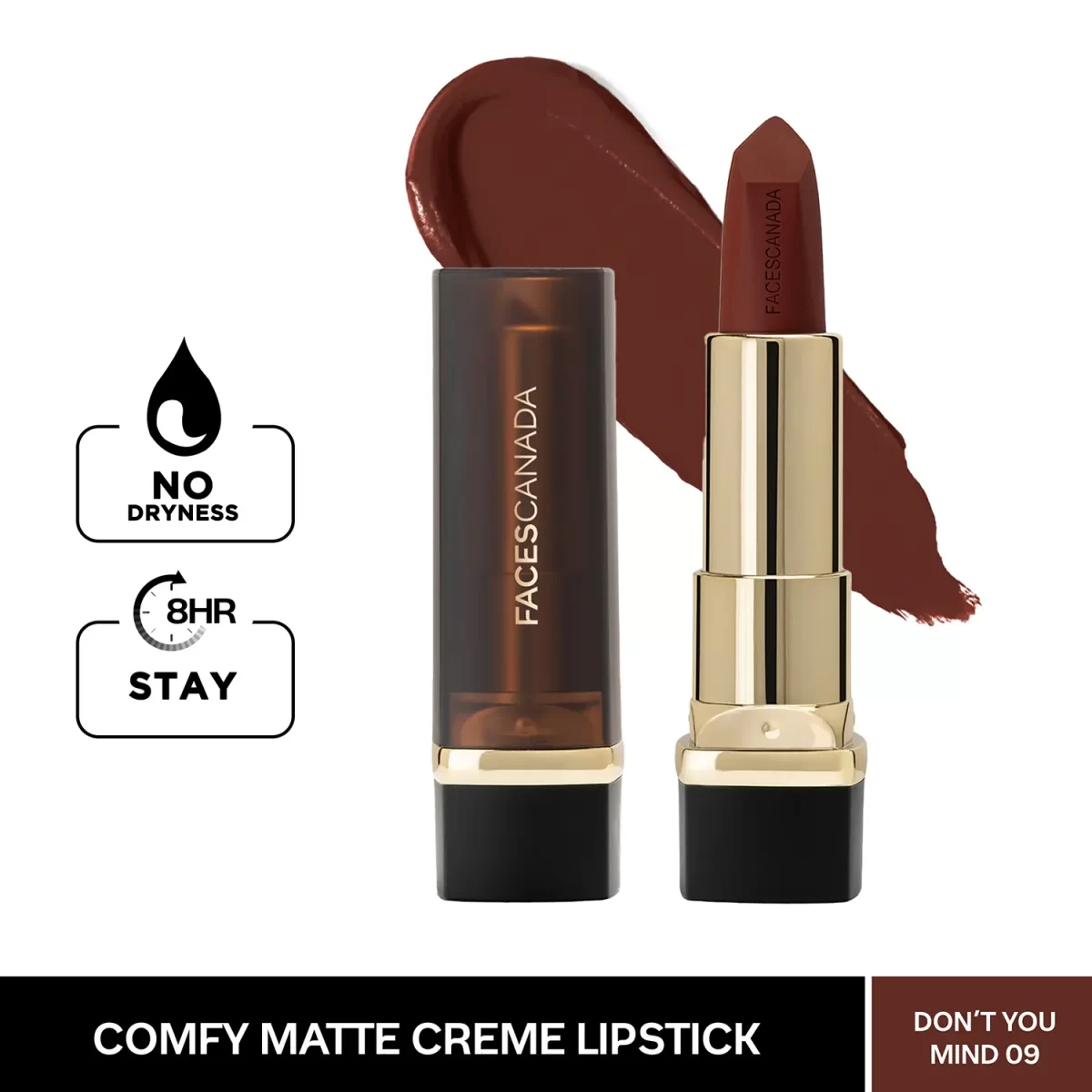 Faces Canada Comfy Matte Creme Lipstick 09 Don't You Mind B