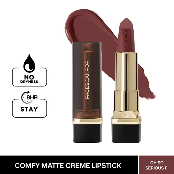 Faces Canada Comfy Matte Creme Lipstick 22 Oh So Serious B