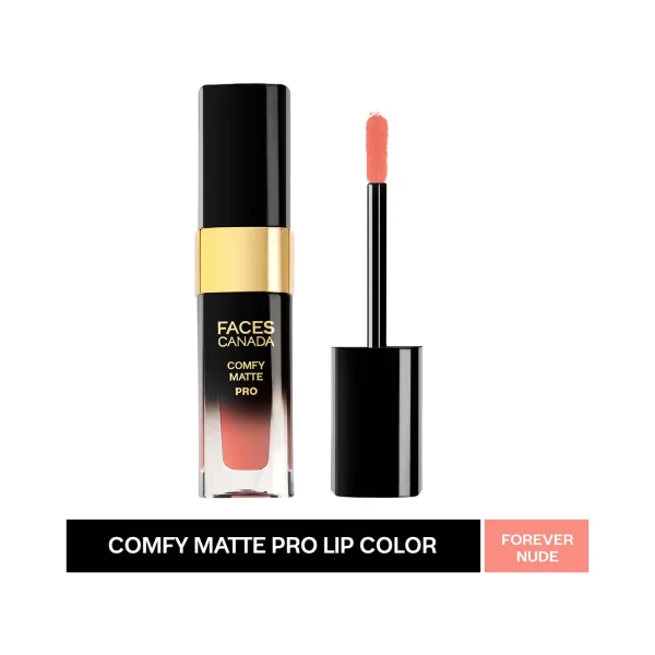 Faces Canada Comfy Matte Pro Liquid Lipstick 09 Forever Nude 1