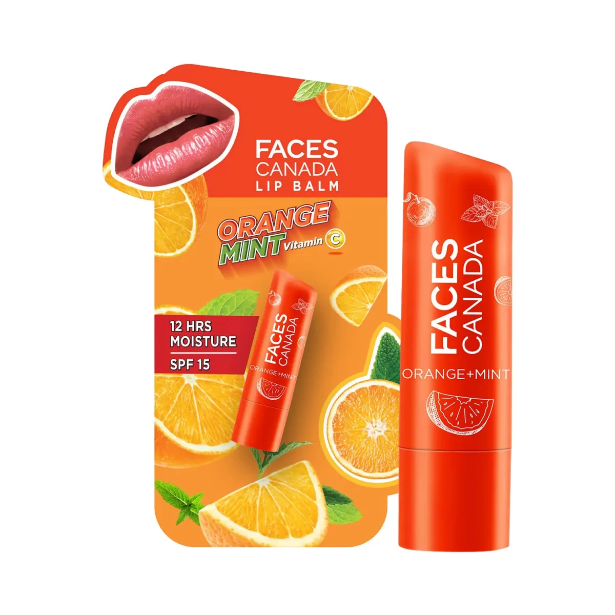 Faces Canada Lip Balm 01 Orange Mint 1