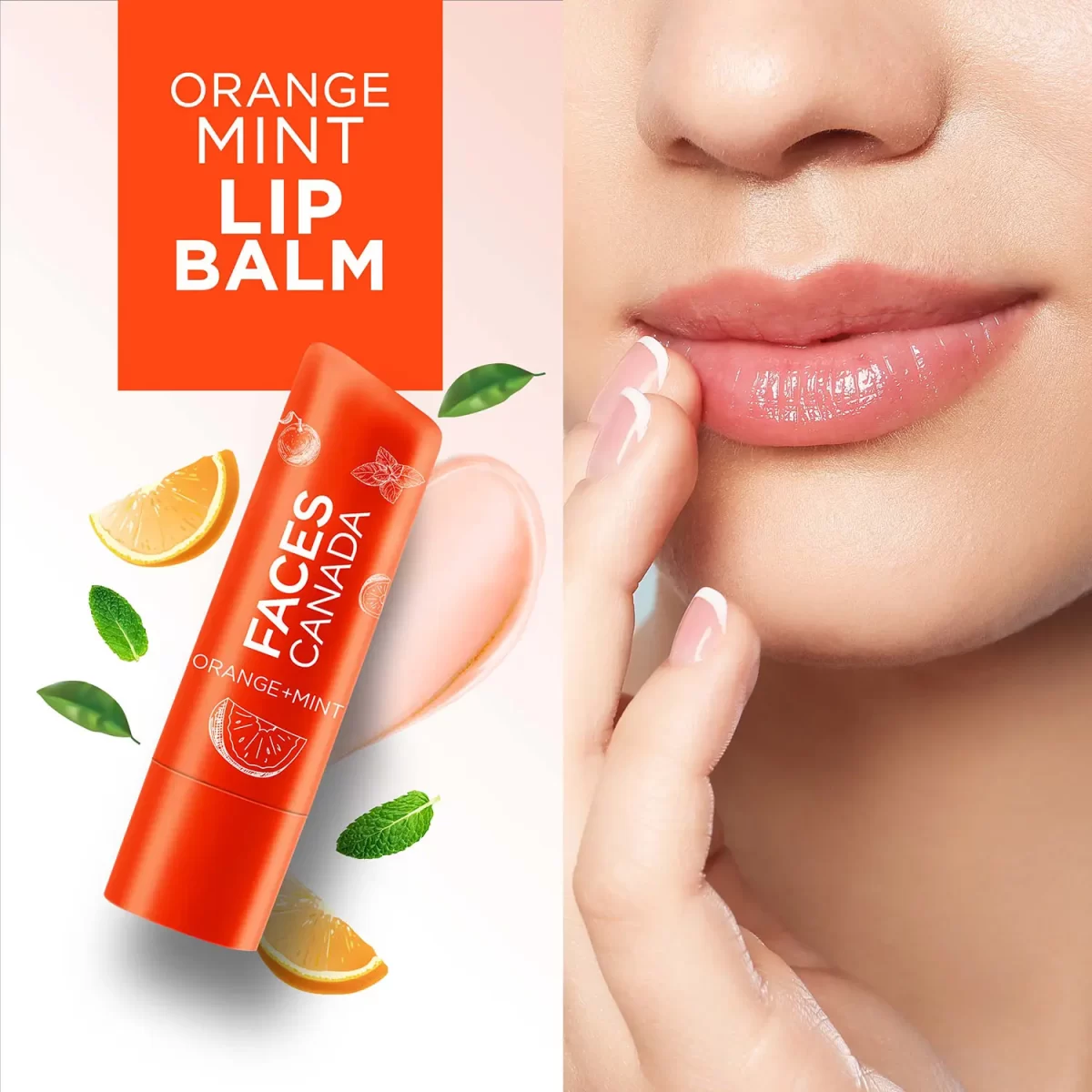 Faces Canada Lip Balm 01 Orange Mint 3