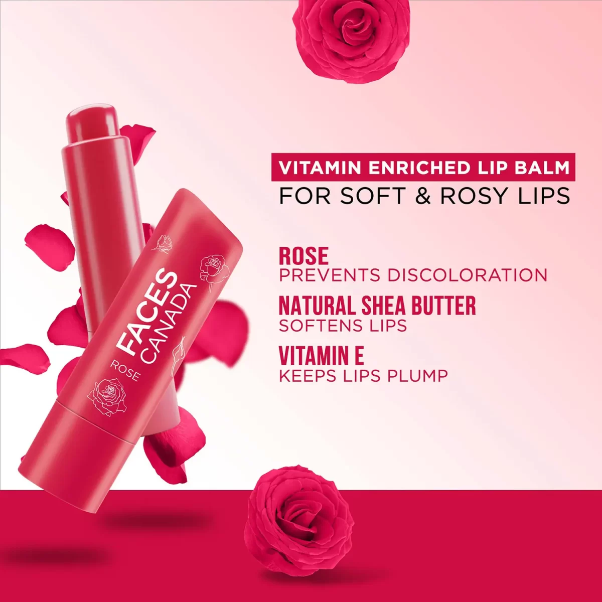 Faces Canada Lip Balm 03 Rose 5