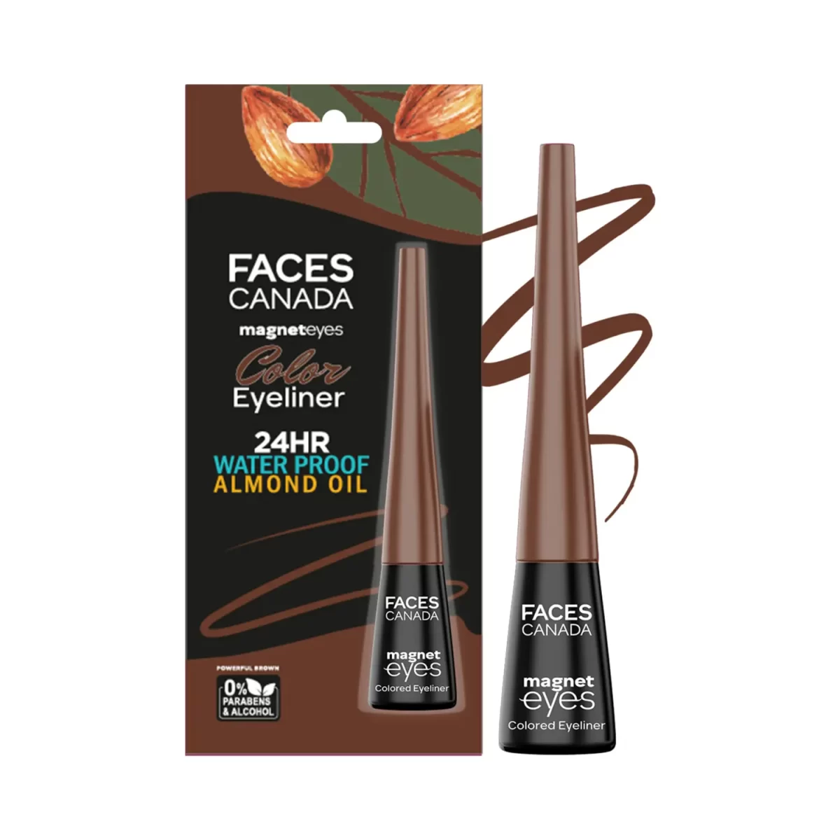 Faces Canada Magneteyes Colored Eyeliner 04 Powerful Brown H