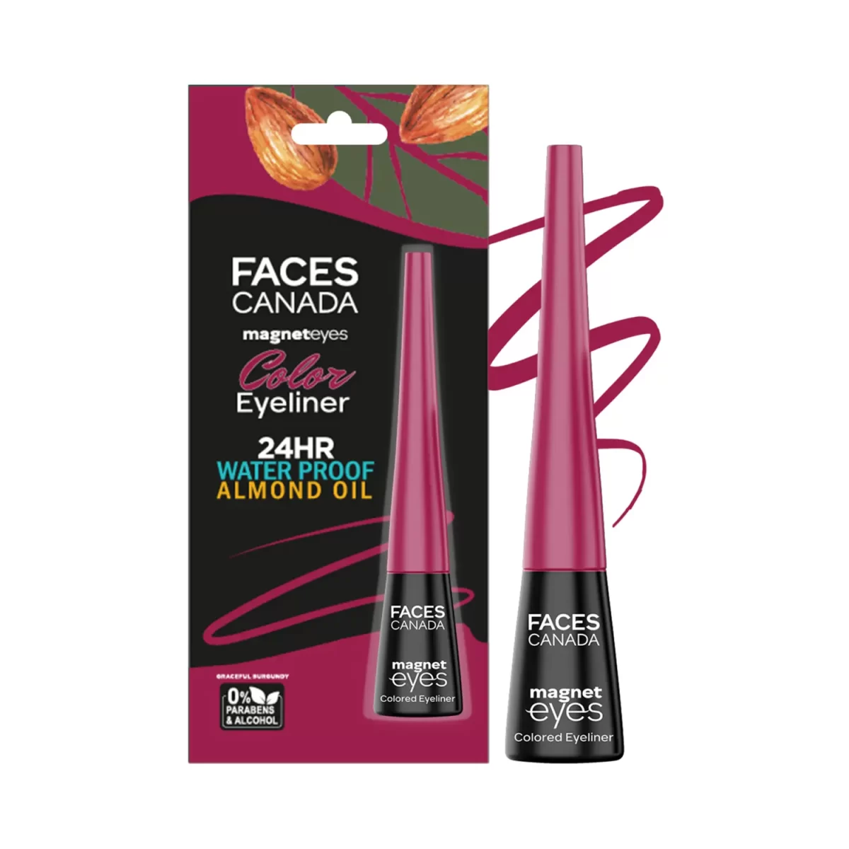 Faces Canada Magneteyes Colored Eyeliner 05 Graceful Burgundy H