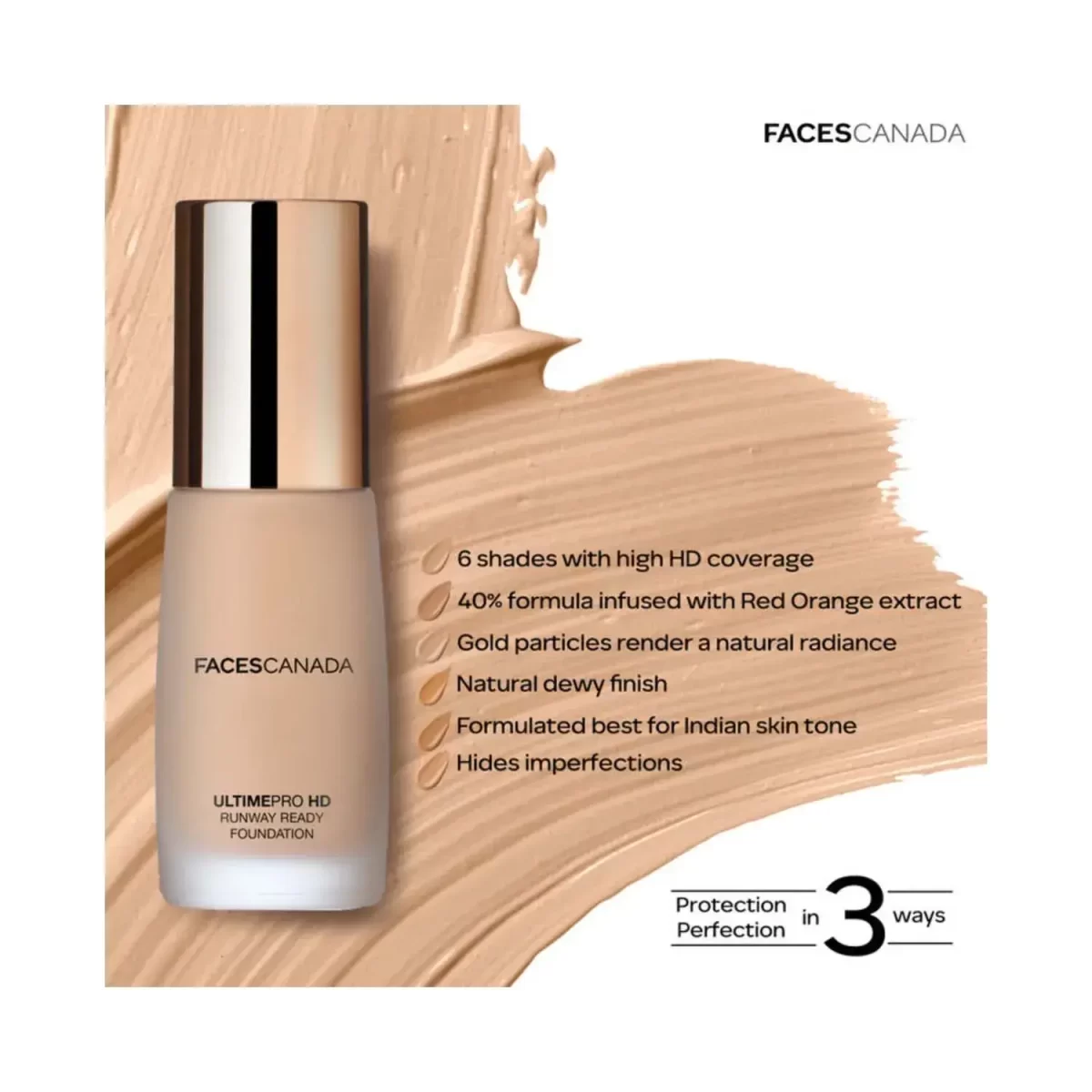 Faces Canada Ultime Pro Hd Runway Ready Foundation B