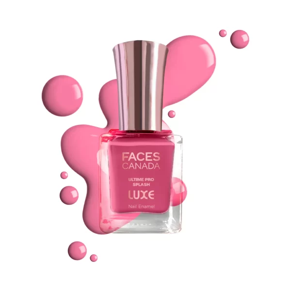 Faces Canada Ultime Pro Splash Luxe Nail Enamel L01 Bubblegum 3