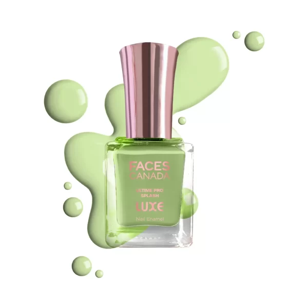 Faces Canada Ultime Pro Splash Luxe Nail Enamel L02 Celery Spring 2