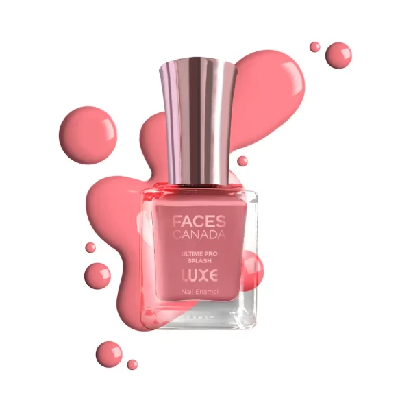 Faces Canada Ultime Pro Splash Luxe Nail Enamel L07 Salmon 3