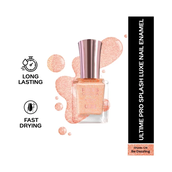 Faces Canada Ultime Pro Splash Luxe Nail Enamel L16 Be Dazzling 2