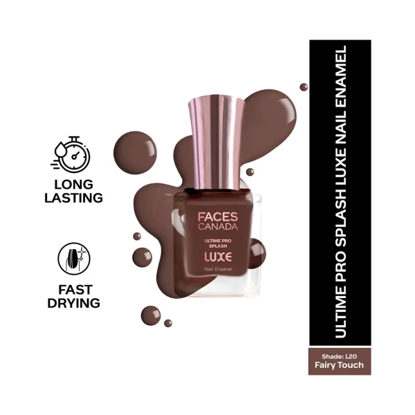 Faces Canada Ultime Pro Splash Luxe Nail Enamel L20 Fairy Touch 2