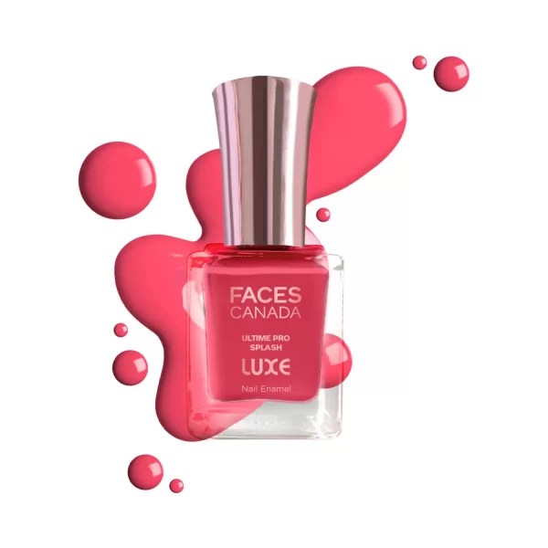 Faces Canada Ultime Pro Splash Luxe Nail Enamel L24 Coral Reef 3