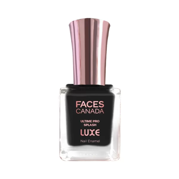 Faces Canada Ultime Pro Splash Luxe Nail Enamel L25 Charcoal 1