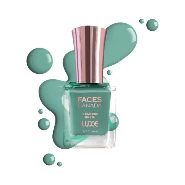 Faces Canada Ultime Pro Splash Luxe Nail Enamel L28 Seafoam 3