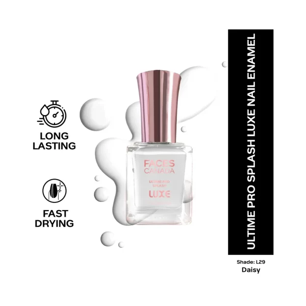 Faces Canada Ultime Pro Splash Luxe Nail Enamel L29 Daisy 2