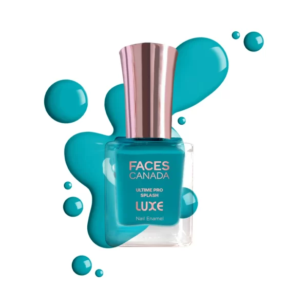 Faces Canada Ultime Pro Splash Luxe Nail Enamel L30 Teal Seal 3