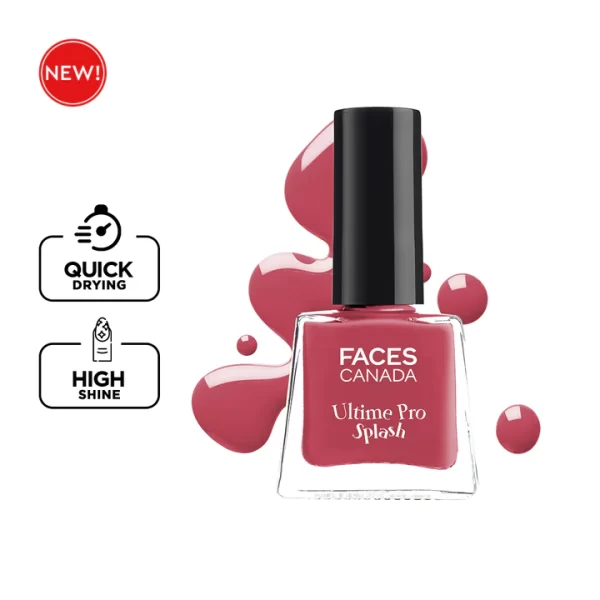 Faces Canada Ultime Pro Splash Nail Enamel 110 Cherry Red