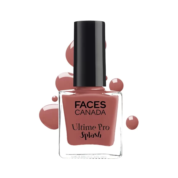 Faces Canada Ultime Pro Splash Nail Enamel 207 Plum 2