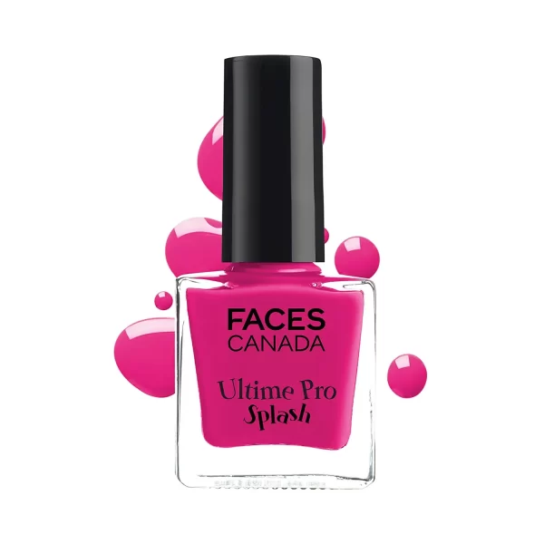 Faces Canada Ultime Pro Splash Nail Enamel 21 Pink Flamenco 1