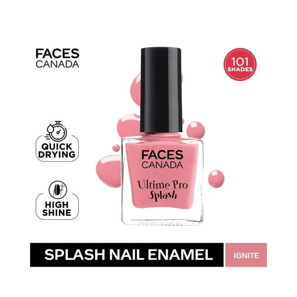 Faces Canada Ultime Pro Splash Nail Enamel 35 Ignite 2