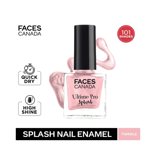 Faces Canada Ultime Pro Splash Nail Enamel 36 Twinkle 1