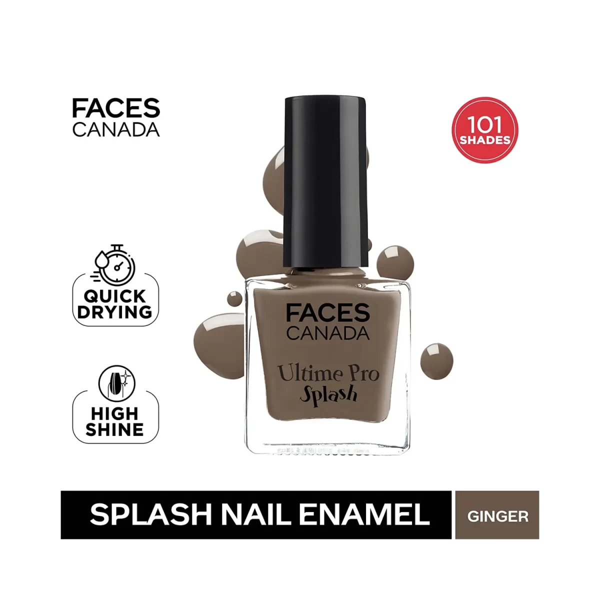 Faces Canada Ultime Pro Splash Nail Enamel 37 Ginger 1