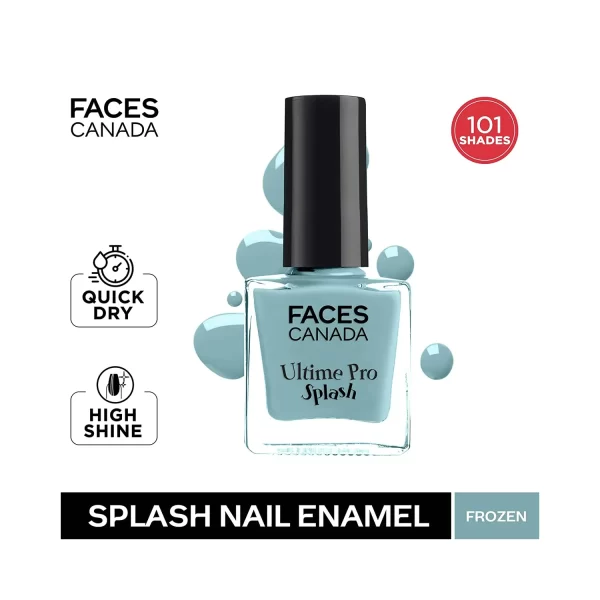 Faces Canada Ultime Pro Splash Nail Enamel 40 Frozen 2