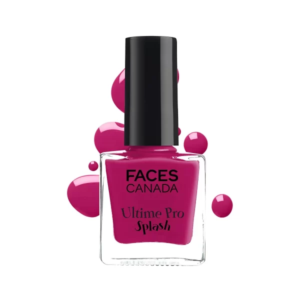 Faces Canada Ultime Pro Splash Nail Enamel 50 Cherry Blast 2