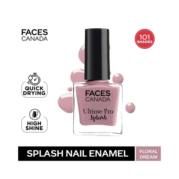 Faces Canada Ultime Pro Splash Nail Enamel 56 Floral Dream