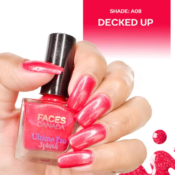 Faces Canada Ultime Pro Splash Nail Enamel Limited Edition Decked Up A08 2