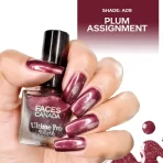 Faces Canada Ultime Pro Splash Nail Enamel Limited Edition Plum Assignment A09 2