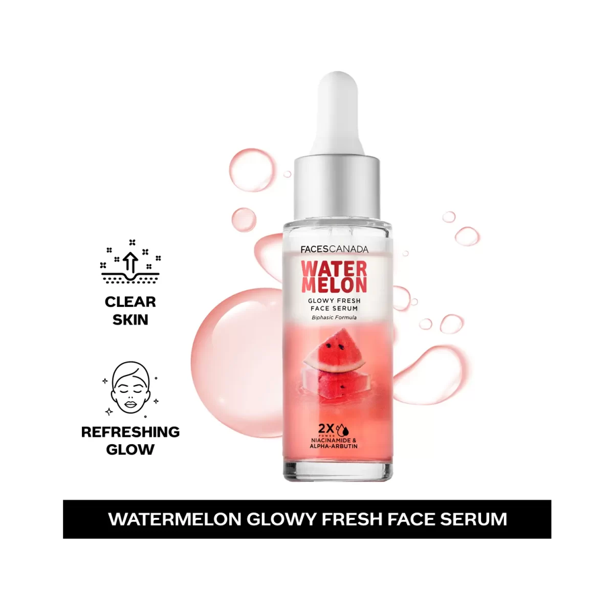 Faces Canada Watermelon Glowy Fresh Face Serum 2