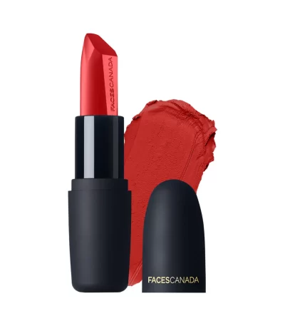 Faces Canada Weightless Matte Finish Lipstick Bombshell Red A