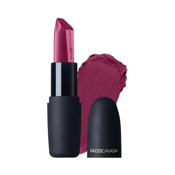 Faces Canada Weightless Matte Finish Lipstick Hot Plum A