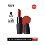 Faces Canada Weightless Matte Finish Lipstick Jungle Red B