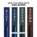 Kay Beauty 24hr Coloured Matte Kajal Brown 2