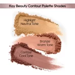 Kay Beauty Contour & Highlight Pro Palette Contour Genius 3