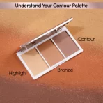 Kay Beauty Contour & Highlight Pro Palette Contour Genius 4