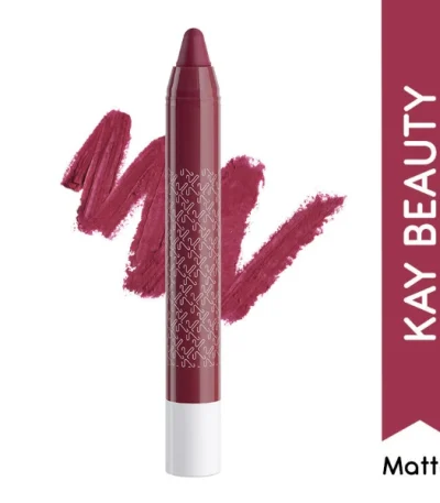 Kay beauty matte lip crayon lipstick climax 1