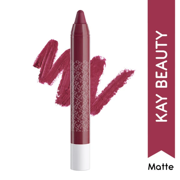 Kay Beauty Matte Lip Crayon Lipstick Climax 1