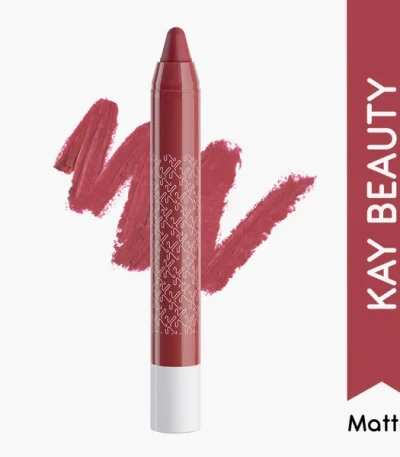 Kay beauty matte lip crayon lipstick fraternity