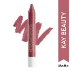 Kay Beauty Matte Lip Crayon Lipstick Gossip