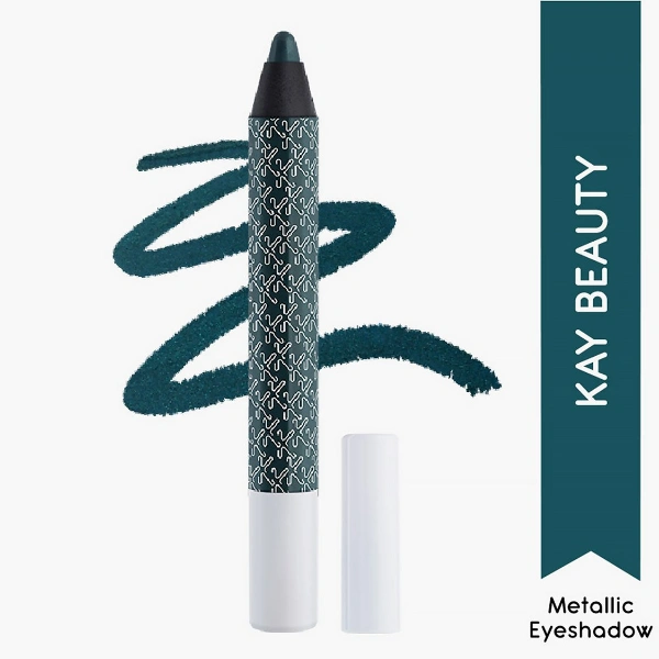 Kay Beauty Metallic Eyeshadow Stick Penciljaded Glow 1.8gm