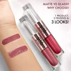 Lakme 9 To 5 Matte To Glass Liquid Lip Color (2)