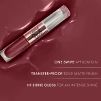 Lakme 9 To 5 Matte To Glass Liquid Lip Color Beachy Vibe 4