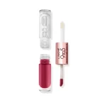 Lakme 9 To 5 Matte To Glass Liquid Lip Color Fuchsia Pink 1