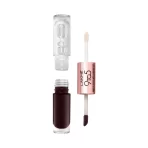 Lakme 9 To 5 Matte To Glass Liquid Lip Color Mulberry Wine 1