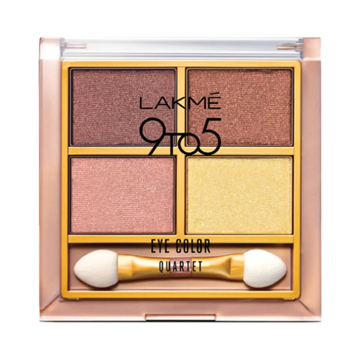 Lakme 9to5 Eye Color Quartet Eye Shadow Desert Rose B