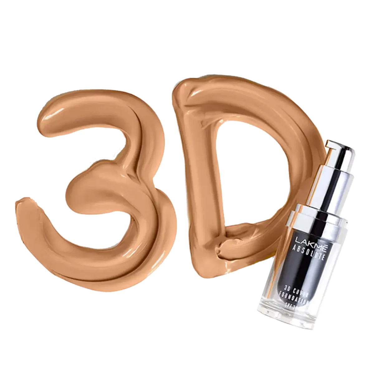 Lakme Absolute 3d Cover Foundation Cool Cinnamon 3