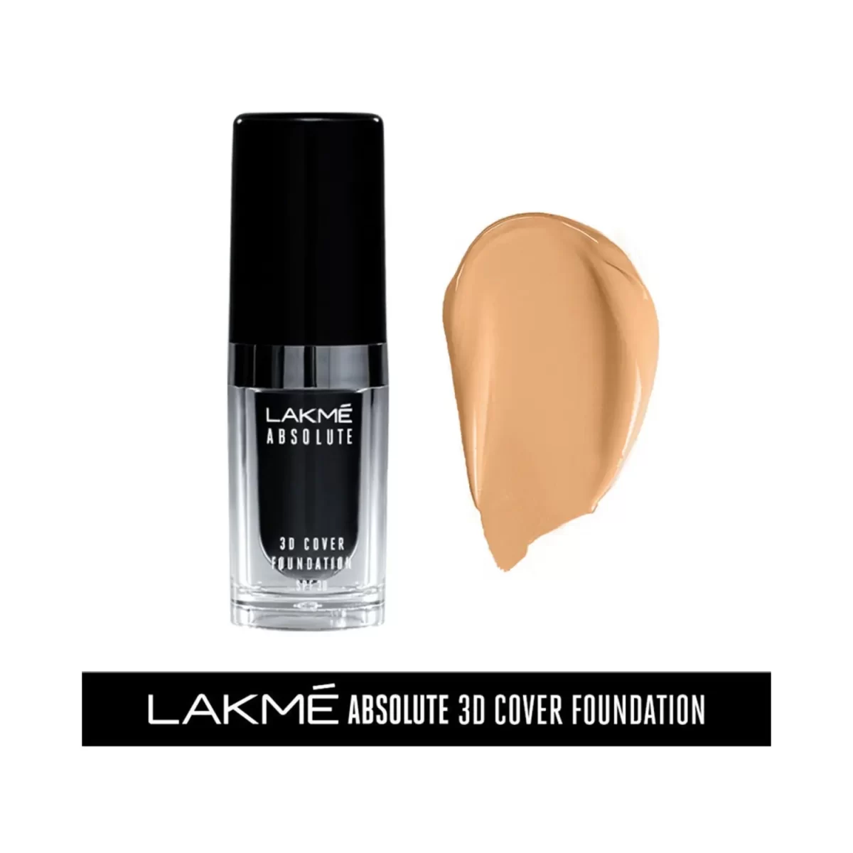 Lakme Absolute 3d Cover Foundation Spf 30 Neutral Medium 3