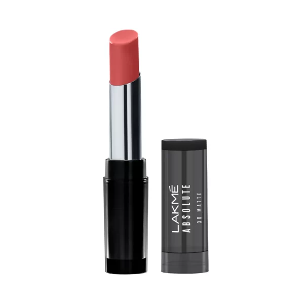 Lakme Absolute 3d Lipstick 19 Nude Souvenir 1